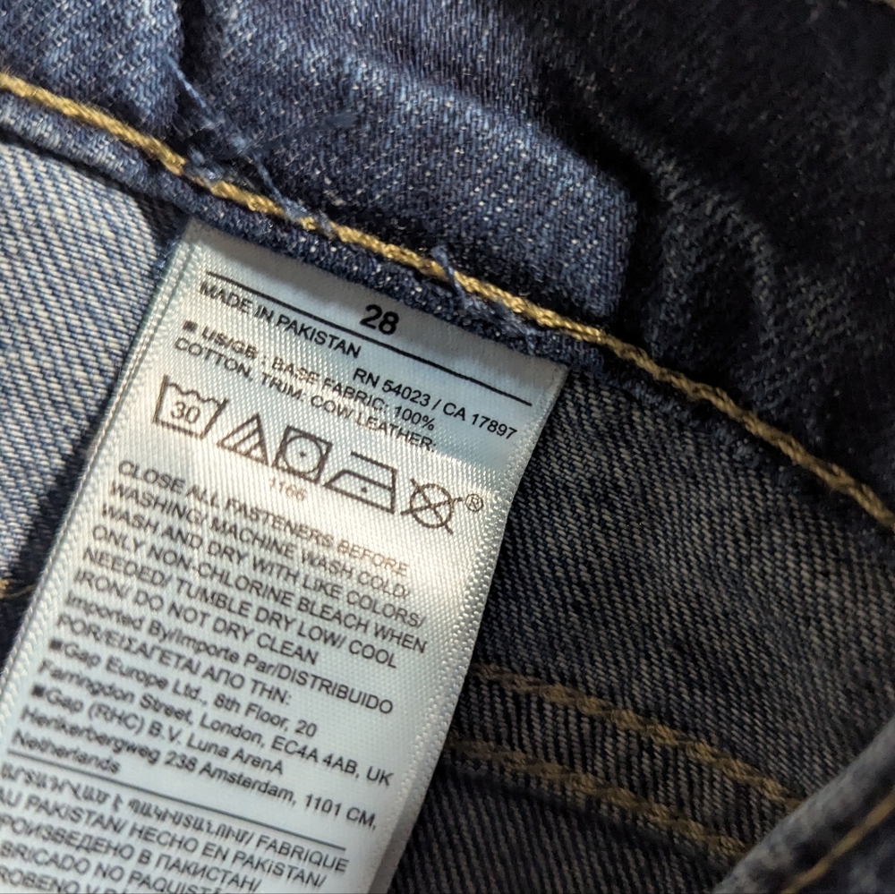 Banana Republic Blue Wide Leg Jeans - Picture 4 of 4
